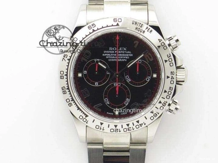 0109 OnTrend DayDate 40 RG JDF 904L Steel Silver Stick Dial on President Bracelet VR3255 V3 (Gain Weight) 1360